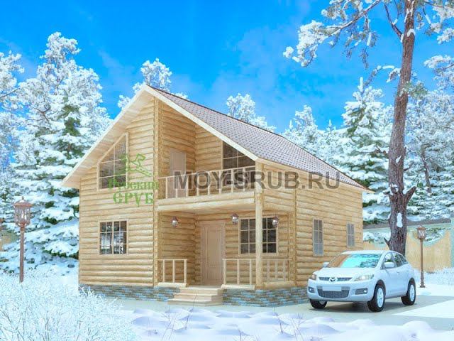 Отделка дома по проекту - Сибиряк. Отделка рубленного дома. смотреть онлайн