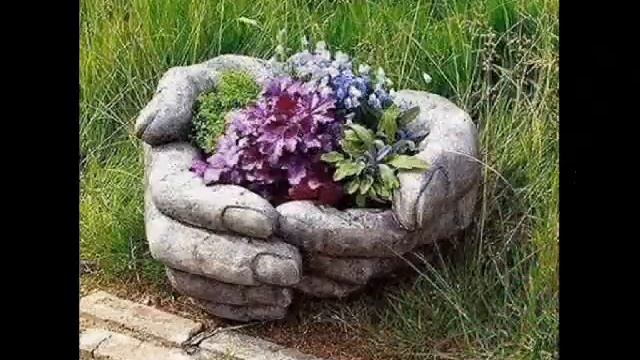 Скульптуры из бетона для дачи
