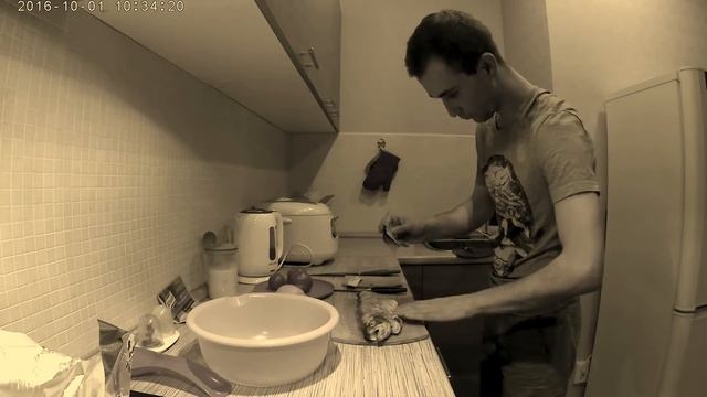 Кулинарная история, фаршерованная форель в духовке, картофель айдахо Dима Katя