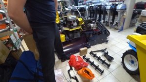 Мотоблок Брайт 135 GEE 17 лошадей с электростартером