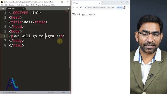 Del tag - html 5 tutorial in hindi - urdu - Class - 31 смотреть онлайн