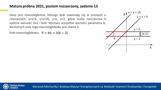 Matura próbna 2021, matematyka, poziom rozszerzony, zadania 13 смотреть онлайн