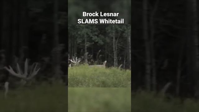 Brock Lesnar hunts a TROPHY WHITETAIL