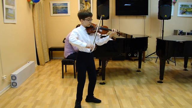 ДШИ № 14. Дмитрий Мазуров. 6 класс. Д. Кабалевский  Концерт  1 часть смотреть онлайн