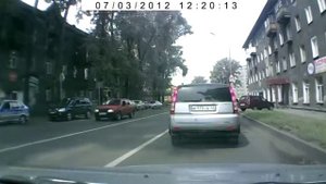 Проезд на красный свет при ДПС