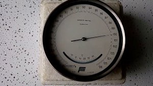 Обзор барометра-анероида БАММ 1.  Overview of the barometer-aneroid BAMM 1.