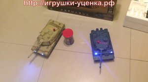 Танковый бой на радиоуправляемые тигр и абрамс видео обзор
