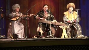 Горловое пение. Этника. Хакасская этническая музыка.  Группа  "Улгер" .