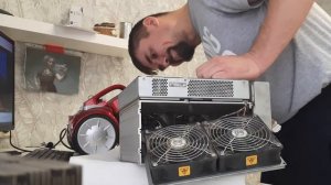 Приехал из Китая асик ASIC BITMAIN ANTMINER T17 42TH/s. Обслуживание, разборка, чистка, запуск.
