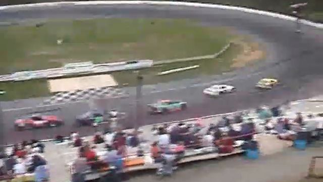 1st heat race win in 650 hp Ford Fusion смотреть онлайн