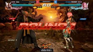 Flynn's Arcade Fighter Fest 5 WR2 - Cube (Heihachi) Vs SWAGNEMITE (Alisa) Tekken 7 Tournament 2023