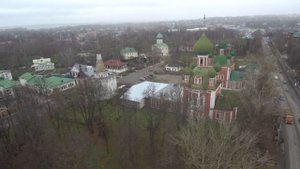 Красная площадь с высоты птичьего полета. (Ярославская область. г. Переславль-Залесский)