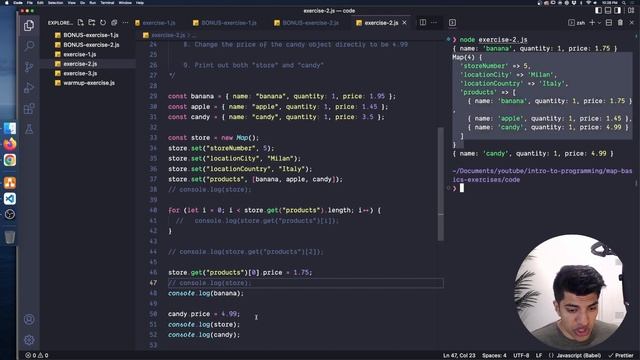 Exercises: Maps - Javascript In Depth