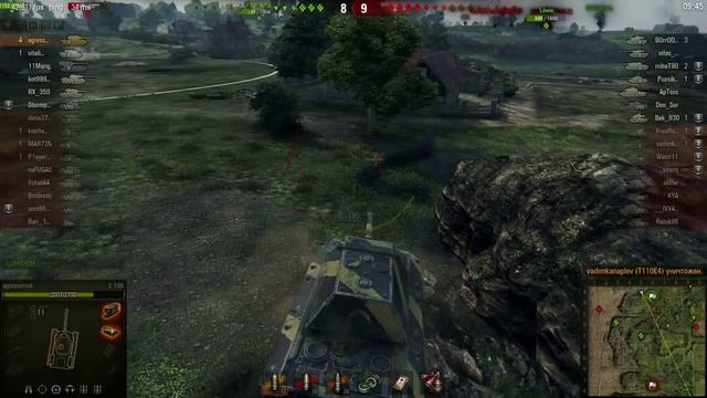 E 100, Оверлорд, Стандартный бой смотреть онлайн