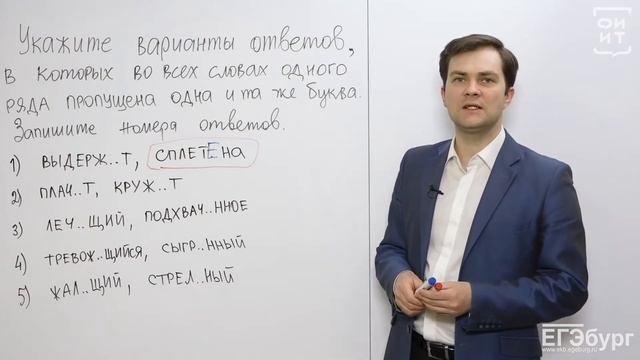 Разбор заданий № 12 и № 15 ЕГЭ по русскому языку