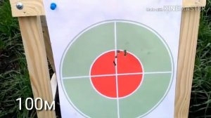 Мелкашка CZ 455. Кучность 100, 145, 150 метров.
