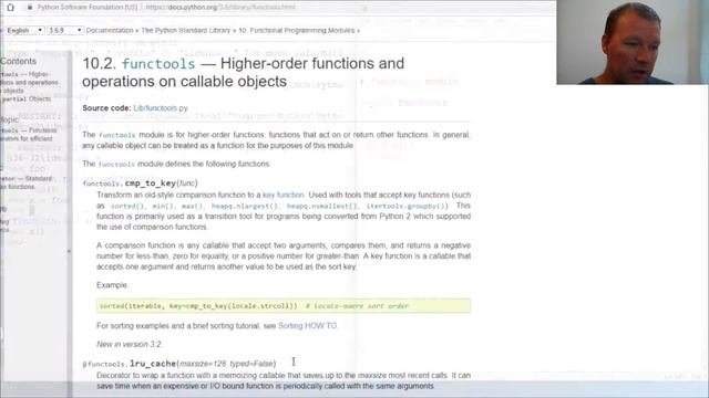 Python Basics Functools Module for Callable Objects