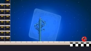 Красный шарик попал на ЛУНУ. Мультяшные Квадраты атакуют