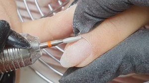 Покрытие ногтей гель лаком/гель лак на ногтях/выравнивание базой