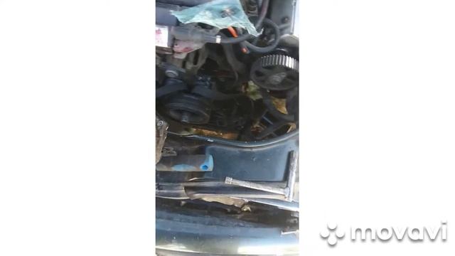 Замена помпы Ауди с4 2.8