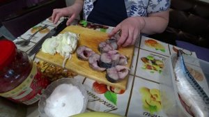 Вкусное маринование скумбрии