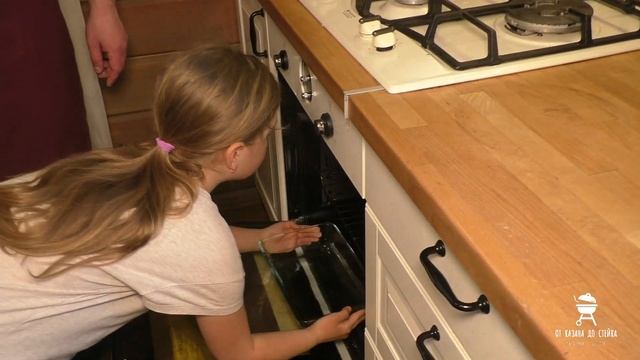 Творожный сдобный пасхальный кулич! Готовим с детьми! ДомаВместе