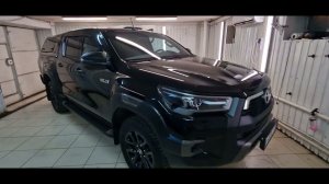 Toyota Hilux - бронирование всего кузова полиуретановой плёнкой