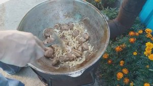 ПЛОВ В КАЗАНЕ НА СВЕЖЕМ ВОЗДУХЕ/ ПРОВЕРЕННЫЙ РЕЦЕПТ/