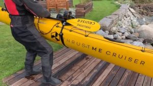 Kayak motor installed in under 2 minutes