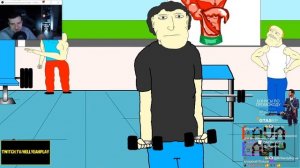 РАССТАЛСЯ И ПОДКАЧАЛС̶Я̶(анимация) ? ? | РЕАКЦИЯ НА Lava Lamp