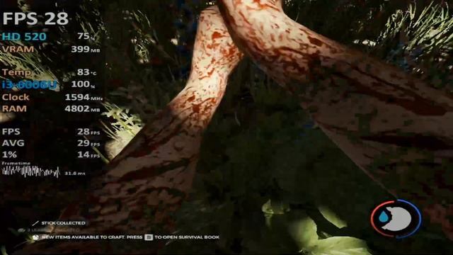 The Forest - Intel HD 520 [i3 6006U + 8GB Ram] смотреть онлайн