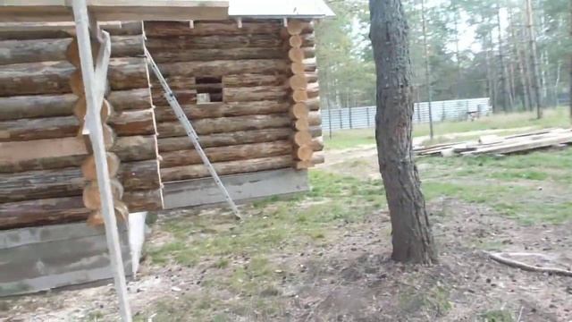 Сруб дома в Рязанской обл.из Мордовии 3 часть смотреть онлайн