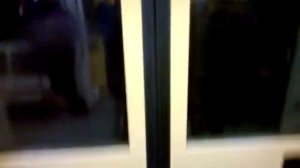 Электропоезд (Русич 81-740/741) на перегоне станции Киевская – Парк победы. (09.03.2018)