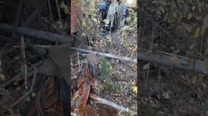 ремонт гусеницы на т-170 в полевых условиях