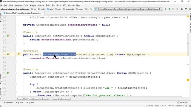 Implementando Multitenancy por schema com Hibernate - JPA LiveClass #8 смотреть онлайн