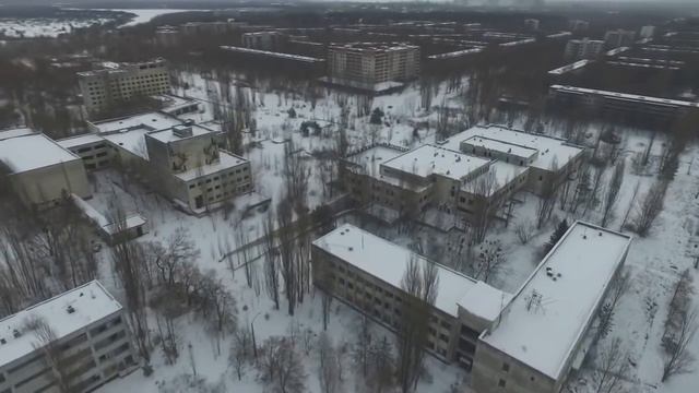 Припять. Видео с квадрокоптера