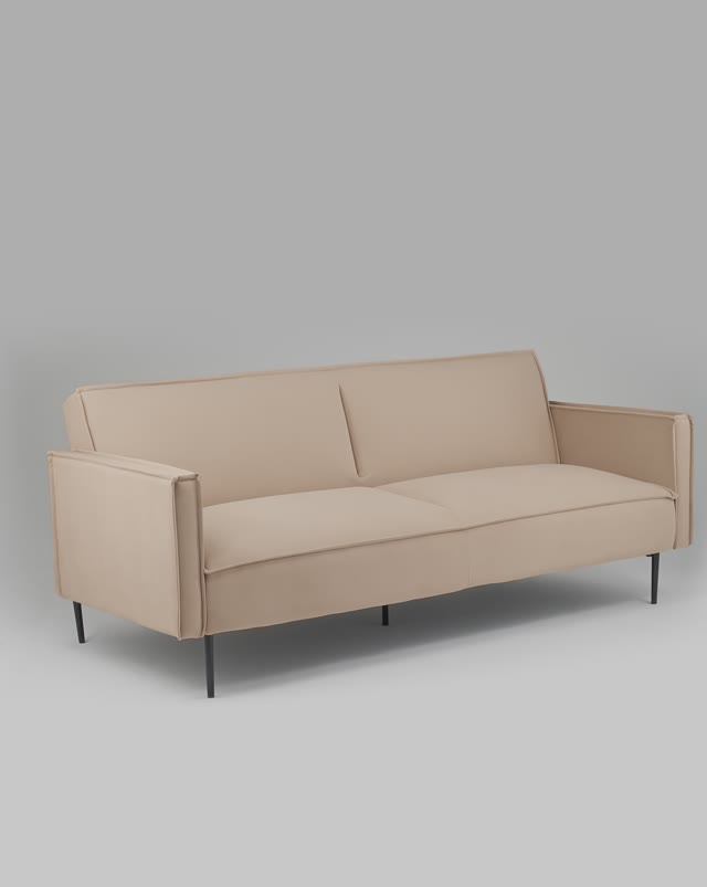 Диван прямой Кассель. Лаконичный раскладной диван-кровать в современном стиле