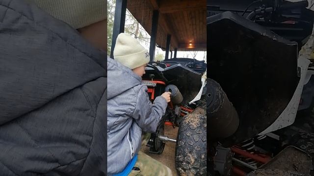 как снять флейту на квадроцикле kayo a200 смотреть онлайн