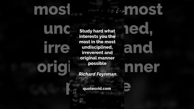 3 Richard Feynman Quotes