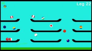 50 Countries Marble Race League Season 27 Day 7/10 Marble Race in Algodoo