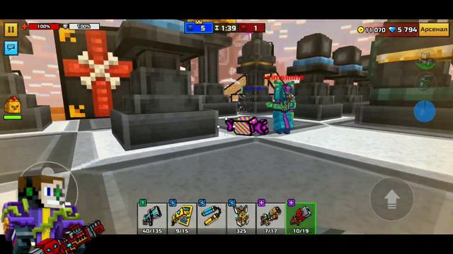 Тактика боя jumpshoot в Pixel gun 3D {right game} (#223) смотреть онлайн