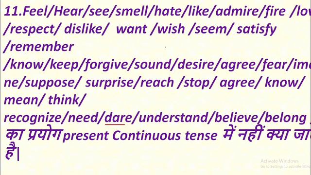 Use of Special Tense part 4 (already, just, recently, never, always, etc.) 12th English of BSEB.