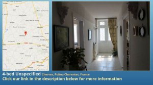 4-bed Unspecified for Sale in Cherves, Poitou Charentes, France on frenchlife.biz