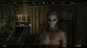 Skyrim Special Edition - How To Make A Good Looking Character - Dark Elf Female (No Mods)