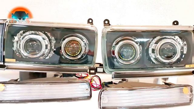 Toyota Land Cruiser 80 восстановление света фар