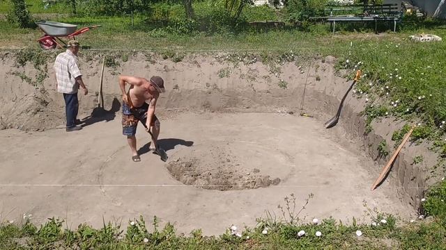 Плавательный пруд своими руками ! Часть первая , весна 2022г.
