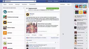 Uitleg Facebook identiteit pagina