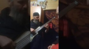 Остров Валаам |Пятиструнный бас | играет отец Давид
