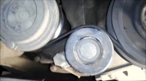 BMW 320d E46 Замена ремня кондиционера