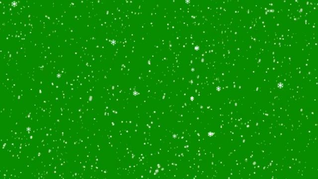 Снег | snow | Футажи | зеленый фон | хромакей | animation | green screen | ФутаЖОР